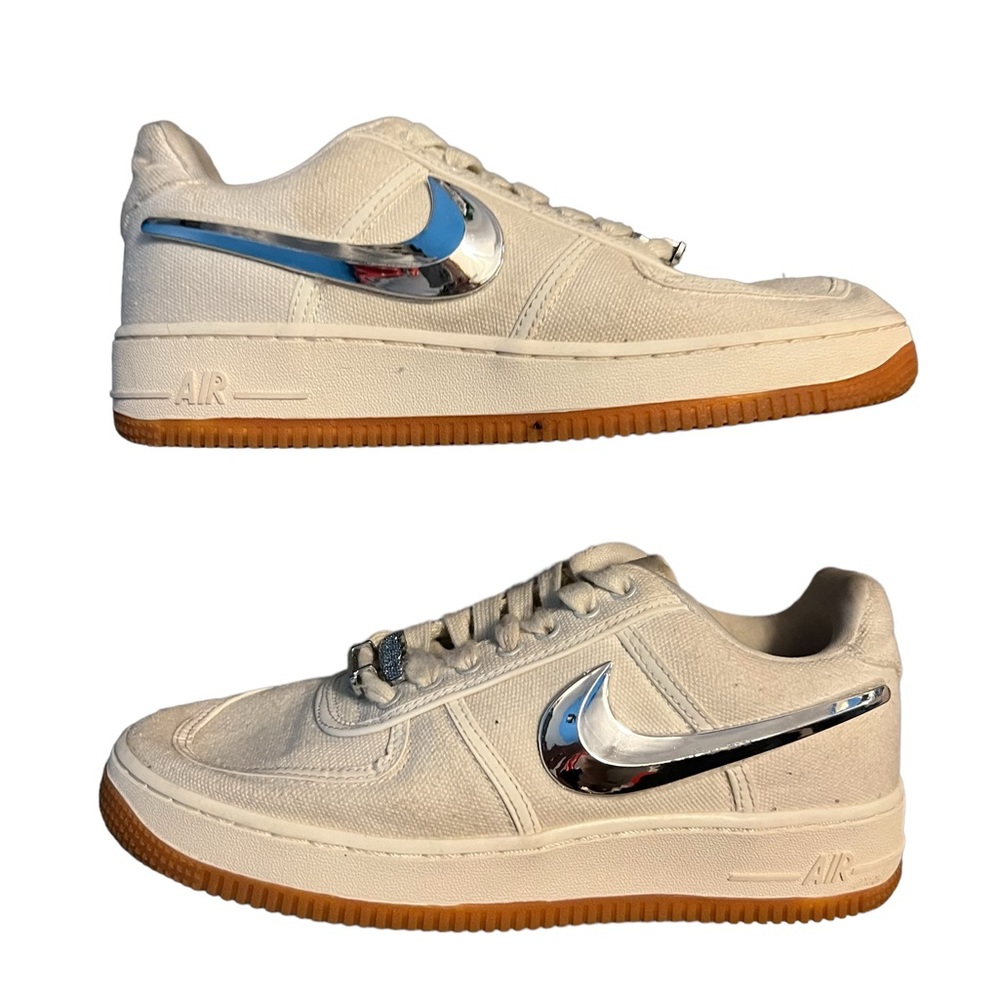 Travis Scott x Nike Air Force 1 low AF1 sail size 7 sneakers cactus Jack shoes